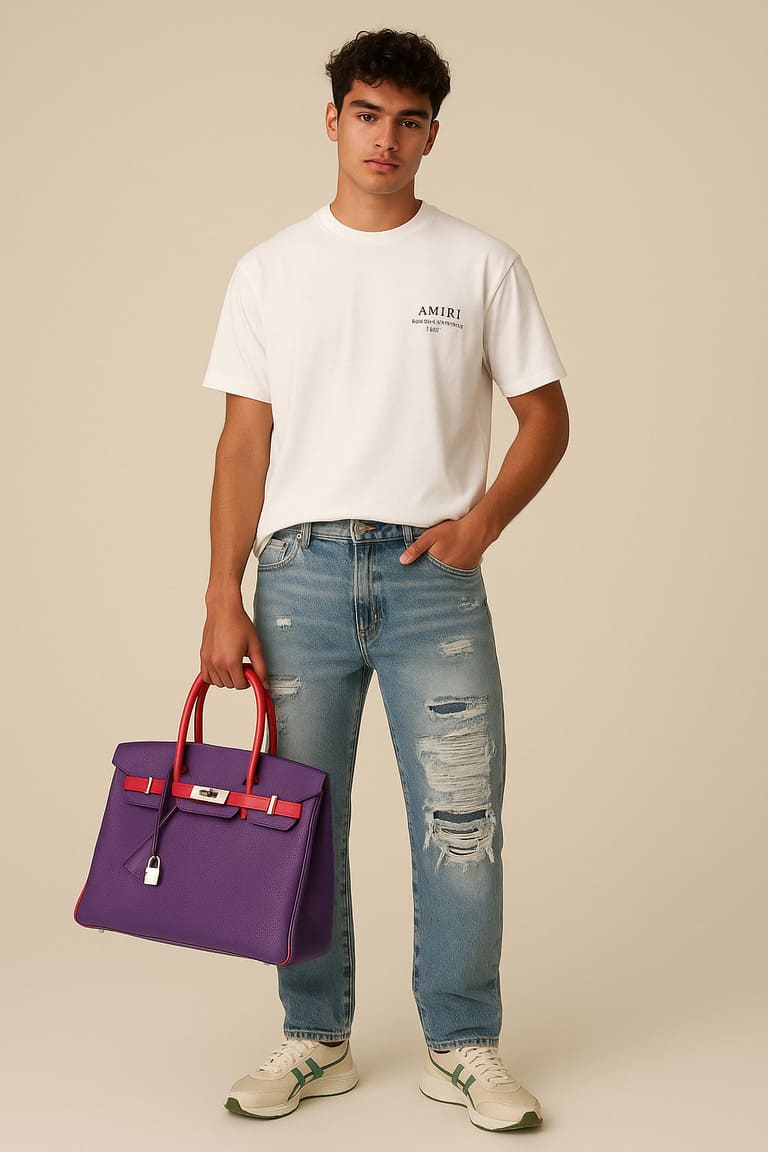 Luxe Casual Contrast