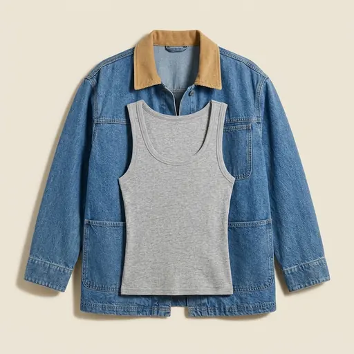 Barn Jacket Vest Witness concert outfit flatlay