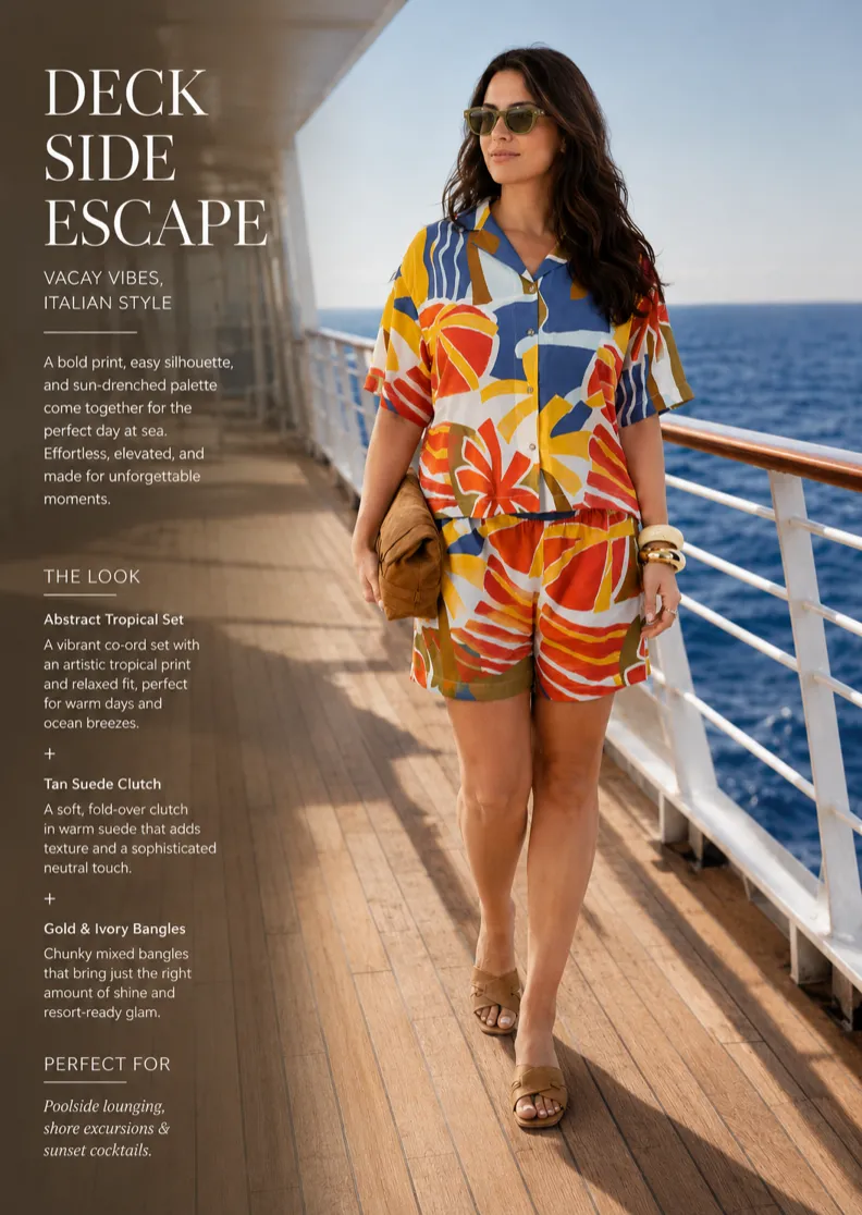 Deck Side Escape outfit