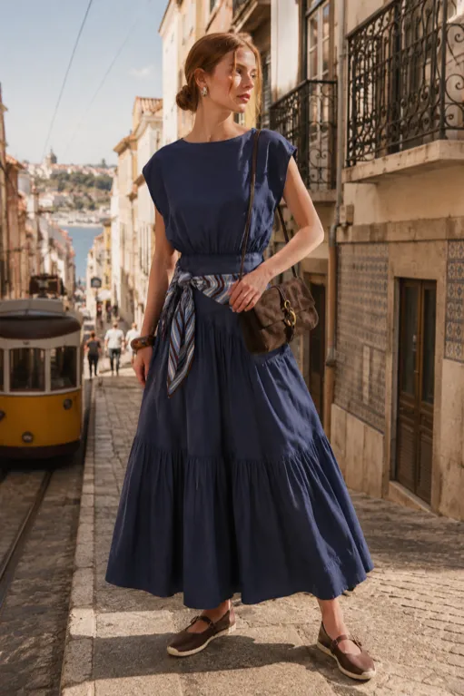Lisbon Quiet Luxury Romance outfit