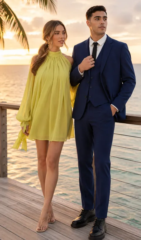 Sunset Miami Elegance outfit
