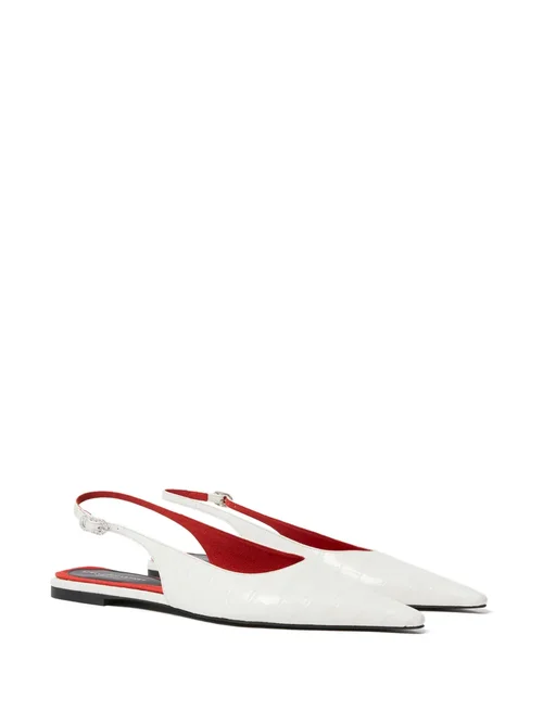 Elsa Cocco Alt Reptile ballerina shoes