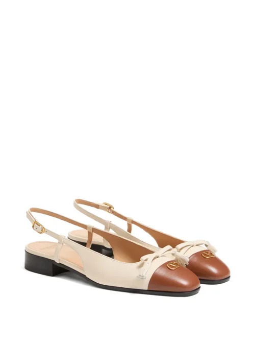 25mm Valet du Roi slingback ballet flats
