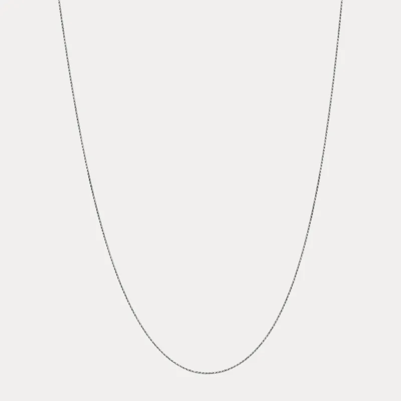 925 Sterling Silver .5mm Diamond Cut