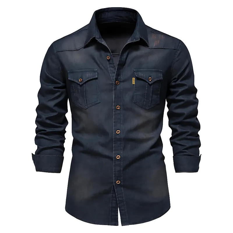 Adaptivefit Cotton Denim Shirt