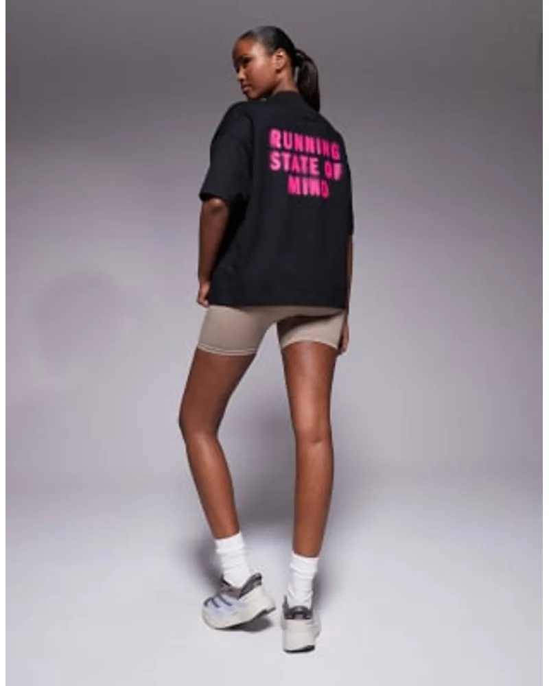 adidas Performance Running Adi365 T-Shirt with Back Print