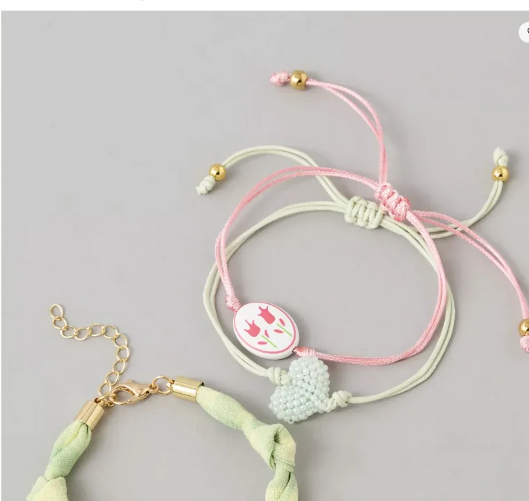 AE Beaded Bracelets 3 Pack