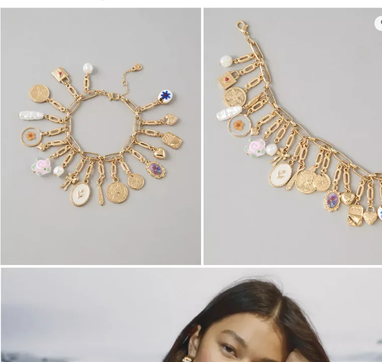 AE Charm Bracelet