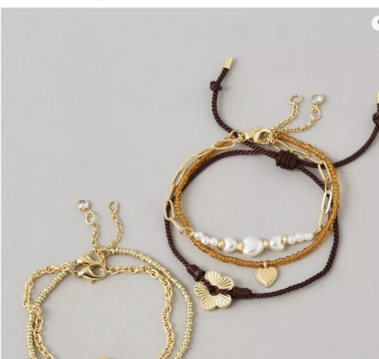 AE Charm Bracelets 5 Pack