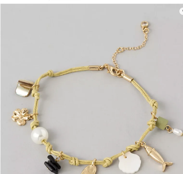 AE Corded Charm Anklet