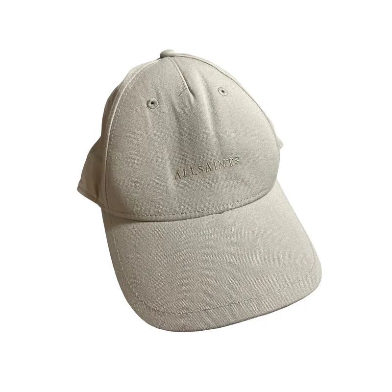AllSaints Cream Baseball Cap