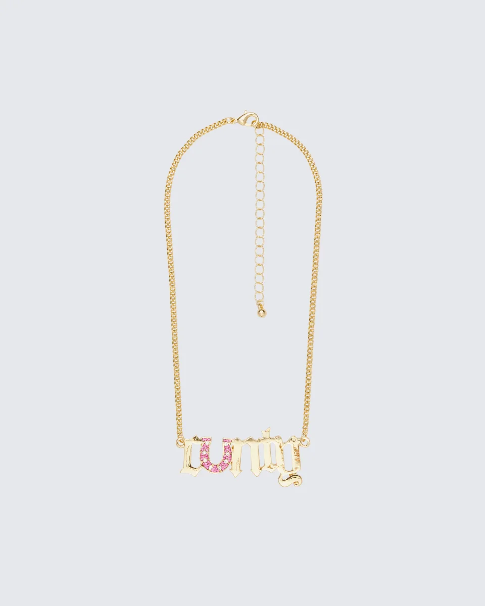 Alva Gold Cnty Necklace