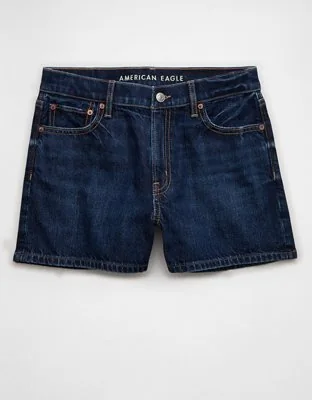 Super High-Waisted Dark Shorts