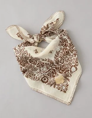 Floral Print Bandana