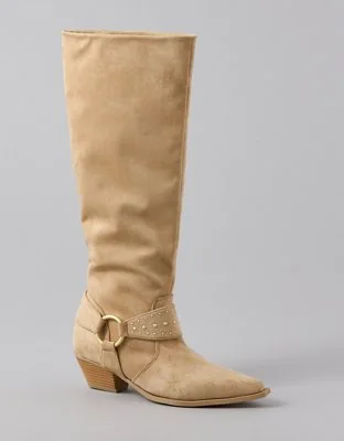 Knee-High Edge Bootie