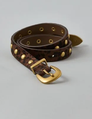 Studded Western Belt