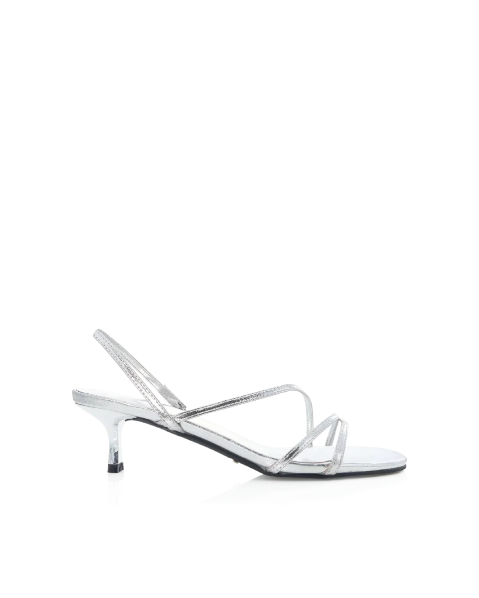 Andison Silver Metallic Shoes