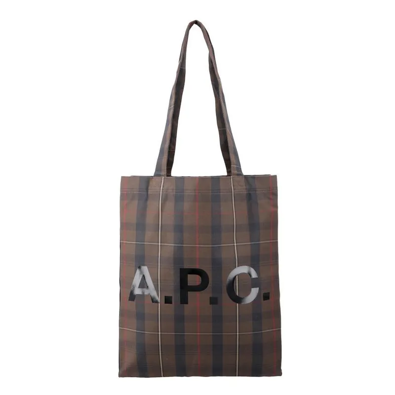 Apc Check Tote Bag 155922738
