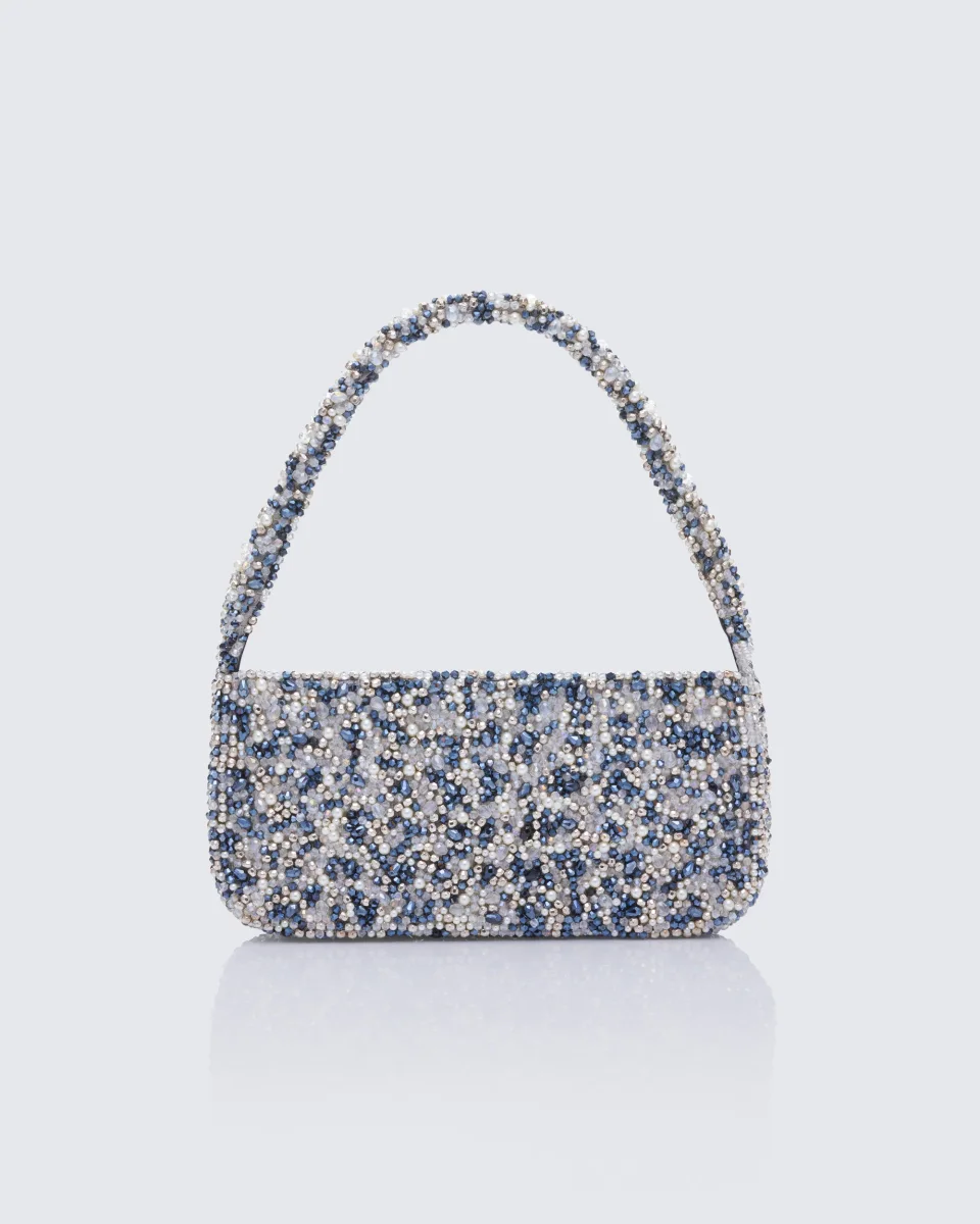 Asma Silver Beaded Shoulder