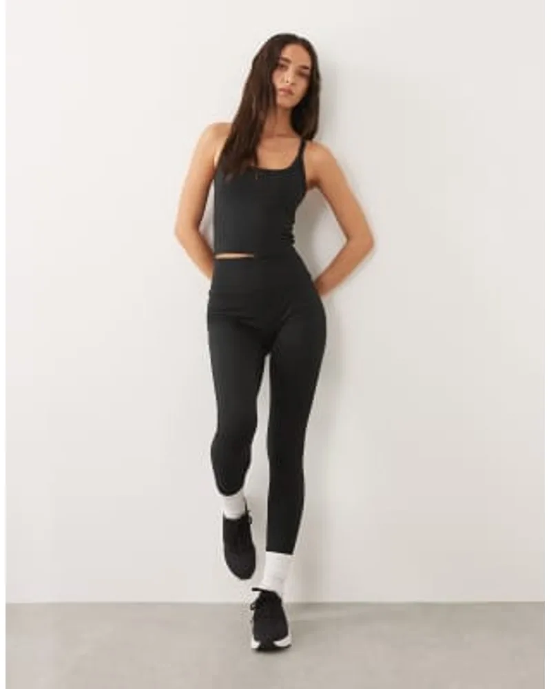 ASOS 4505 Icon Soft Touch High Waist Yoga Legging in Black