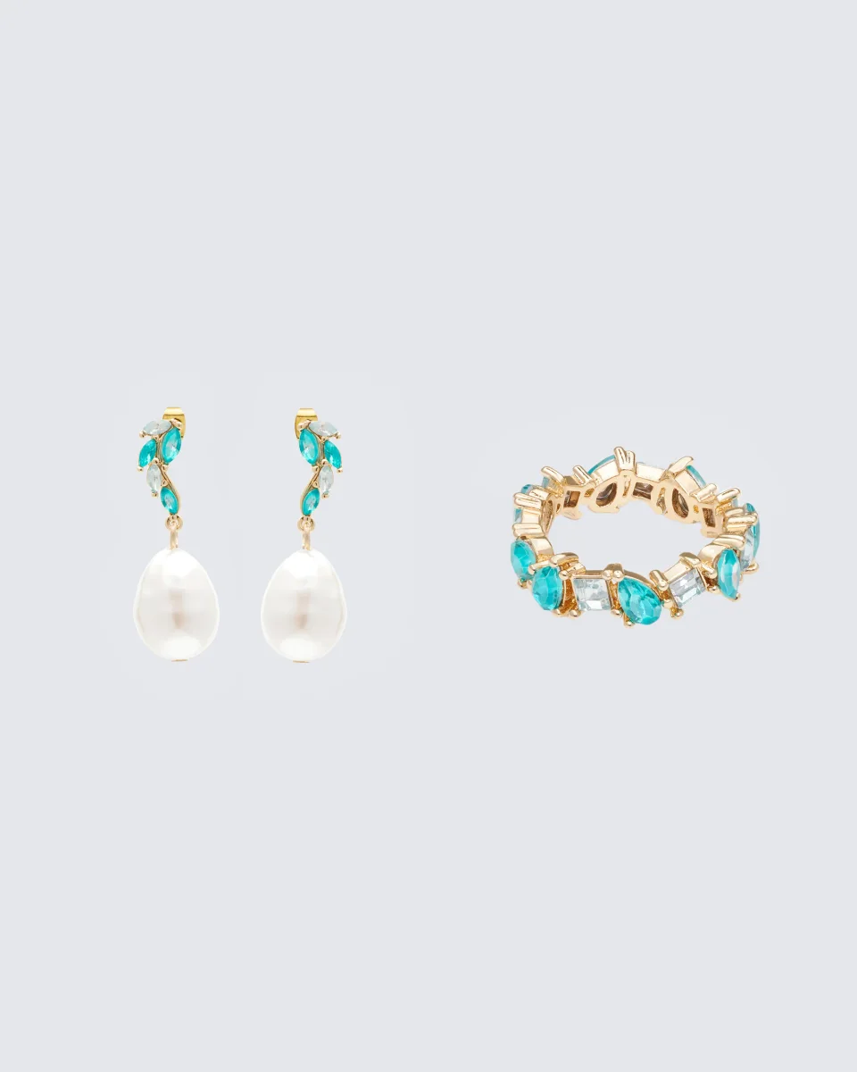 Azore Gold Accented Ring