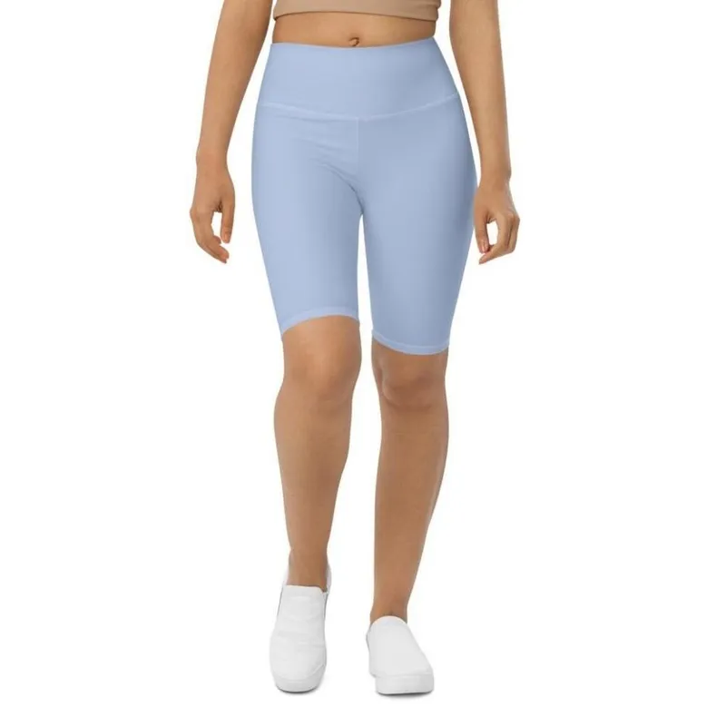 Baby Blue Biker Shorts