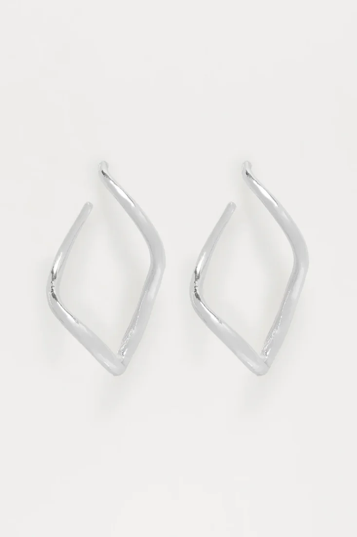 How It Is Hoop Earrings Silver