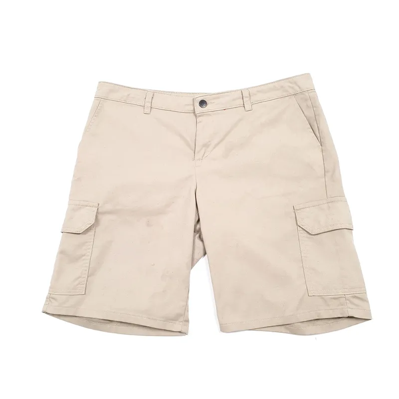Beige Cargo Workwear Shorts Uk