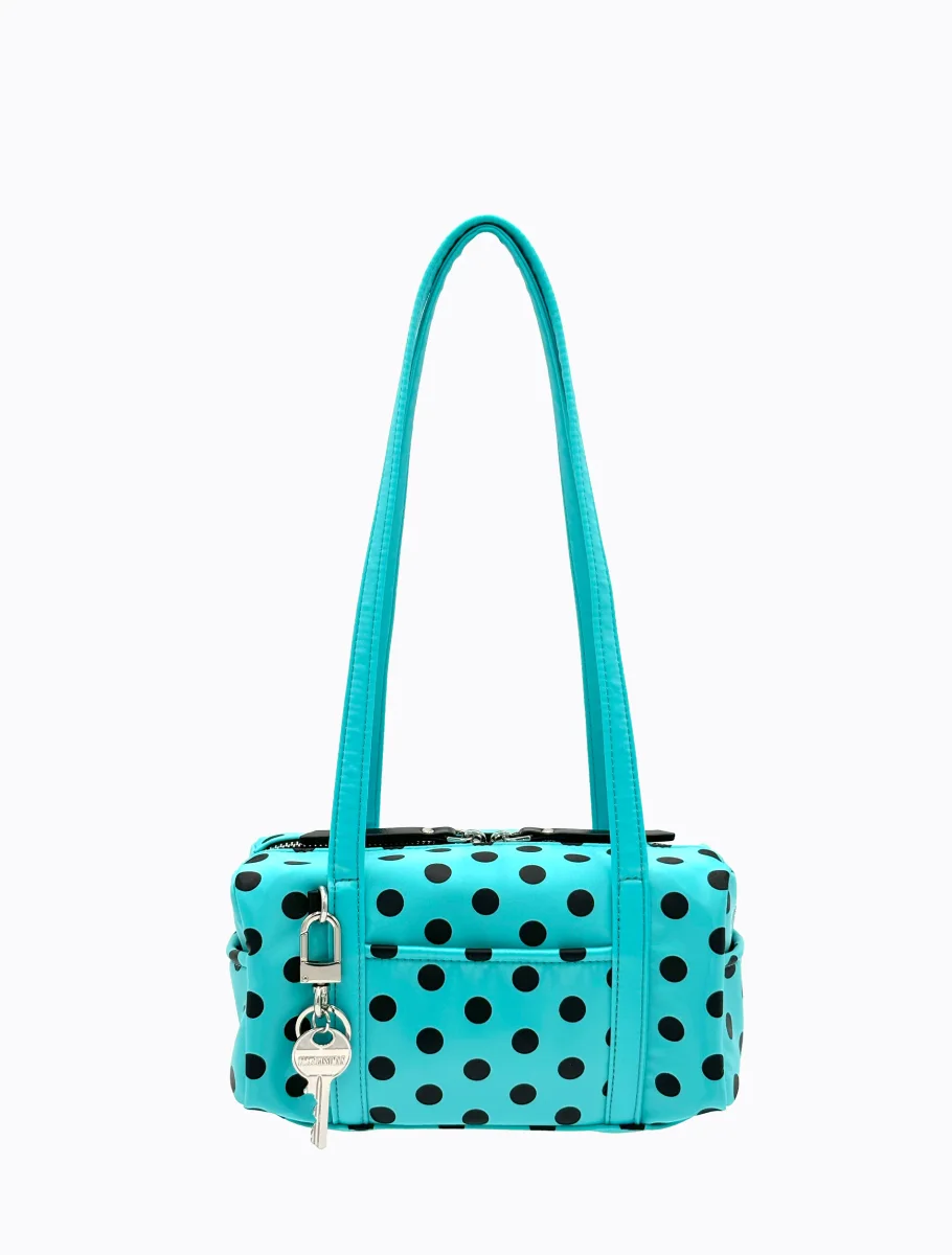 Binkie Duffle Mini Turquoise Bag