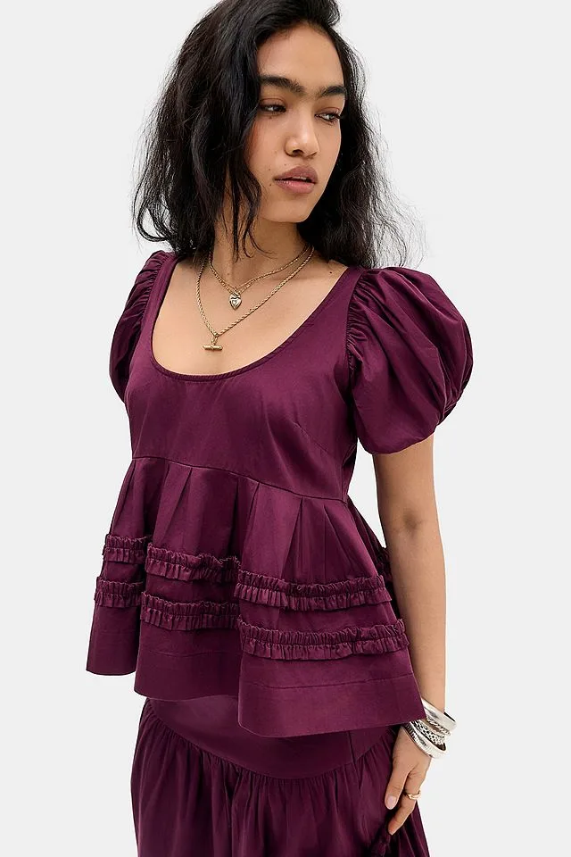 Damson Madder Fig Joy Blouse