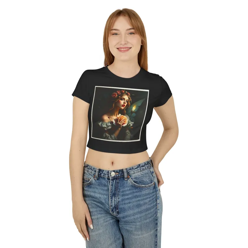 Black Baby Tee