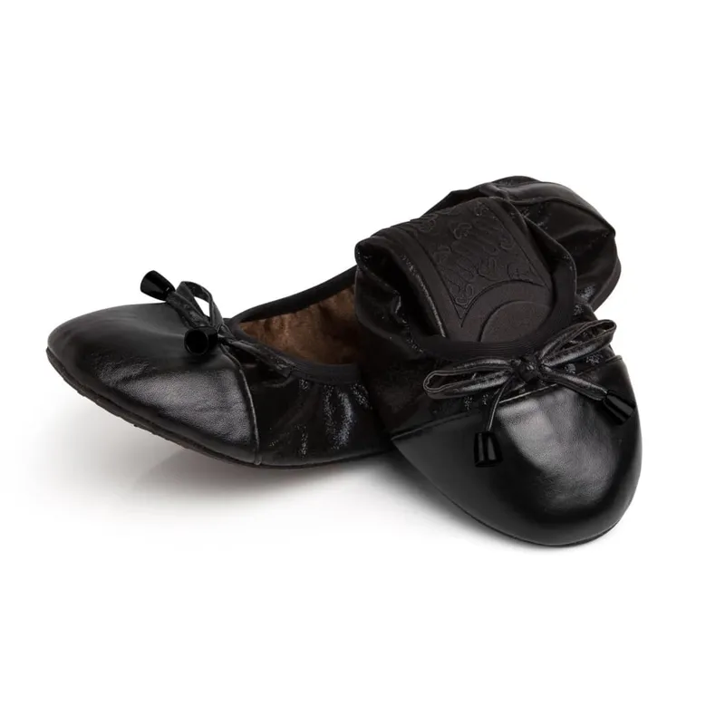Black Ballet Flats