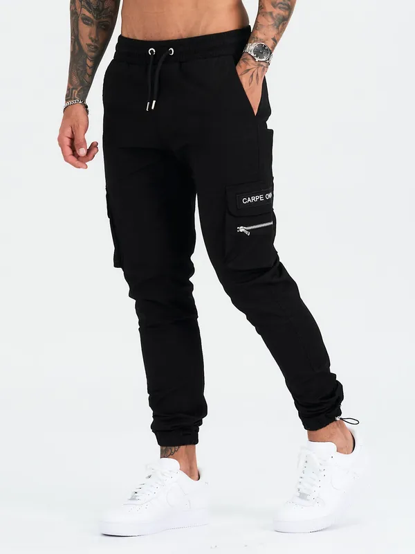 Black Cargo Pants
