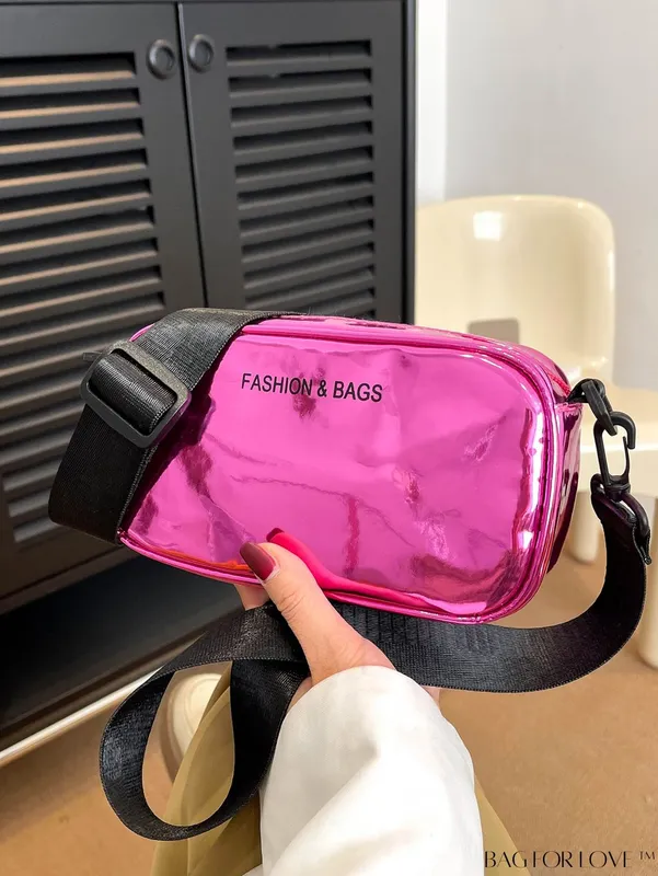 Black Crossbody Utility Pouch