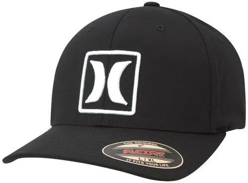 Black Curved Brim Cap