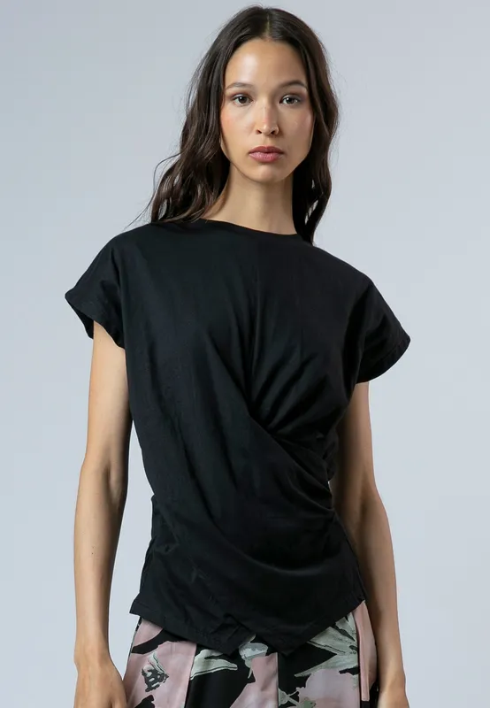 Black Graphic Tee
