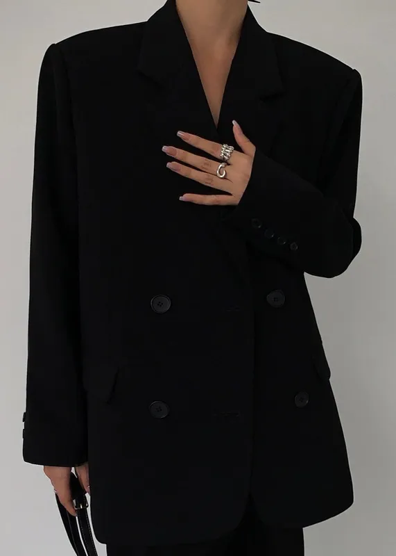 Black Oversized Blazer
