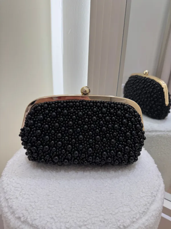 Black Pearl Clutch