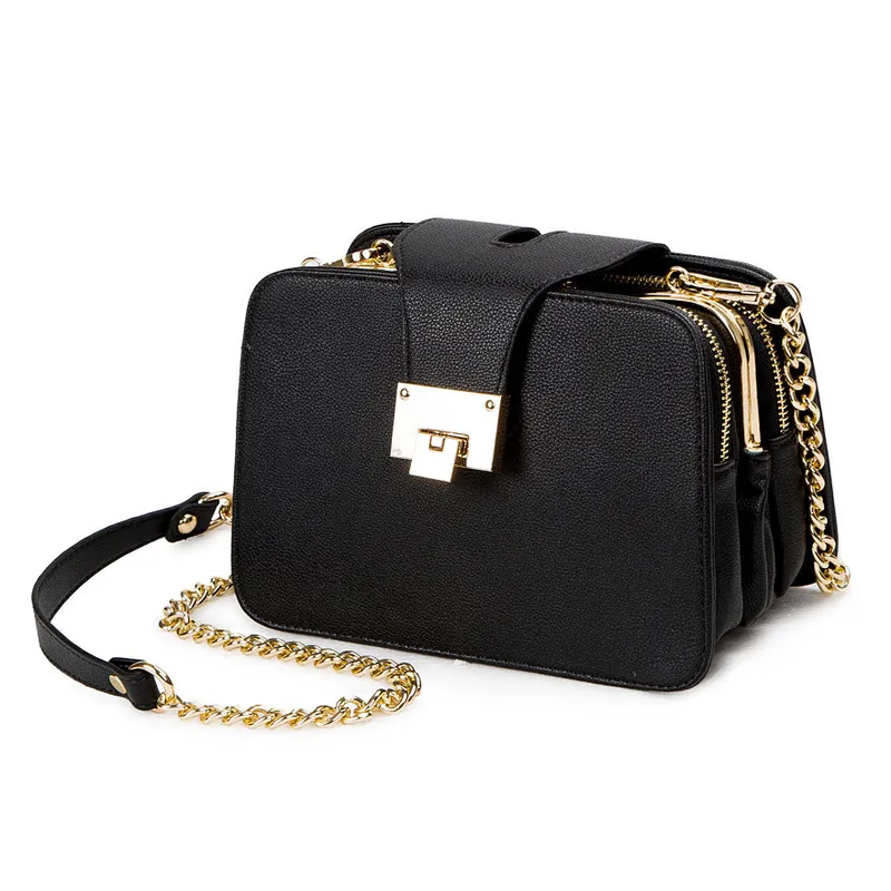 Black Shoulder Clutch