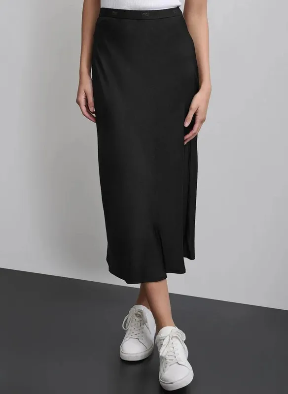 Black Slip Skirt