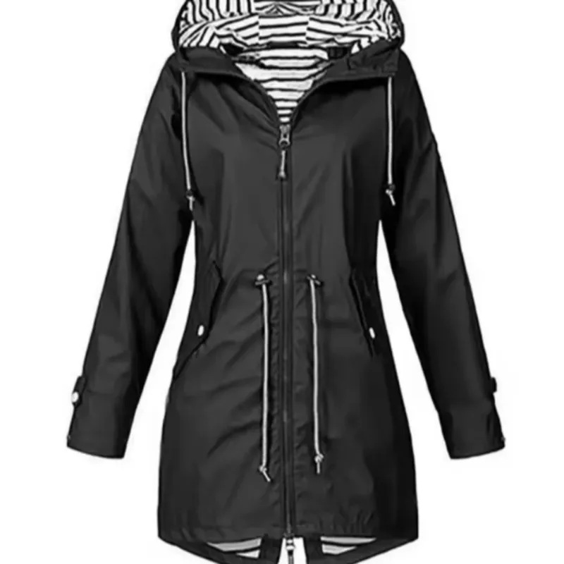 Black Tech Quilted Jacket
