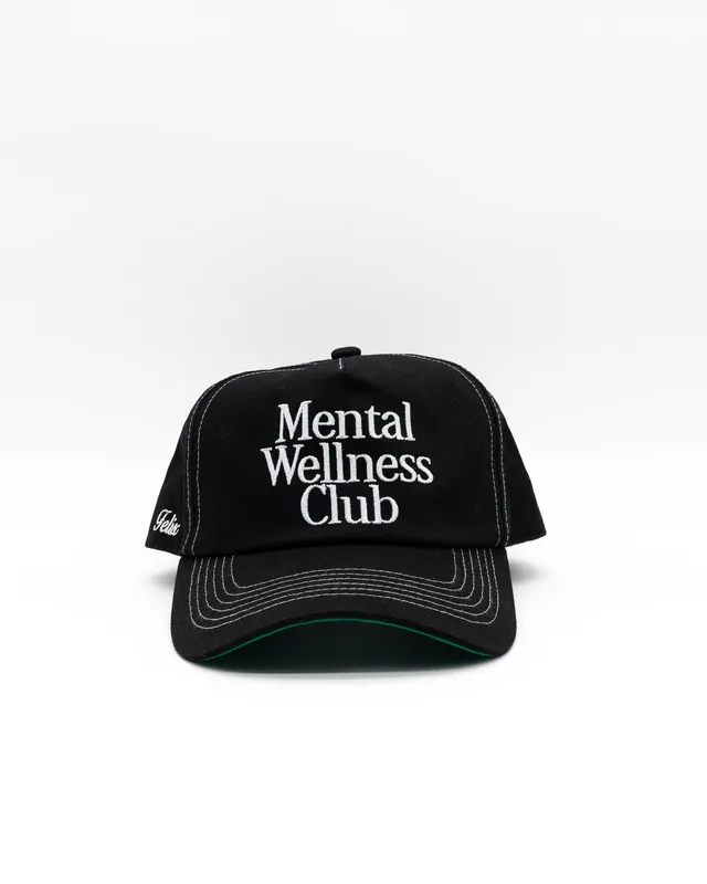 Black Unstructured Cap