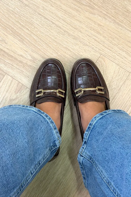 Bloom Rue Loafers Dark Maroon