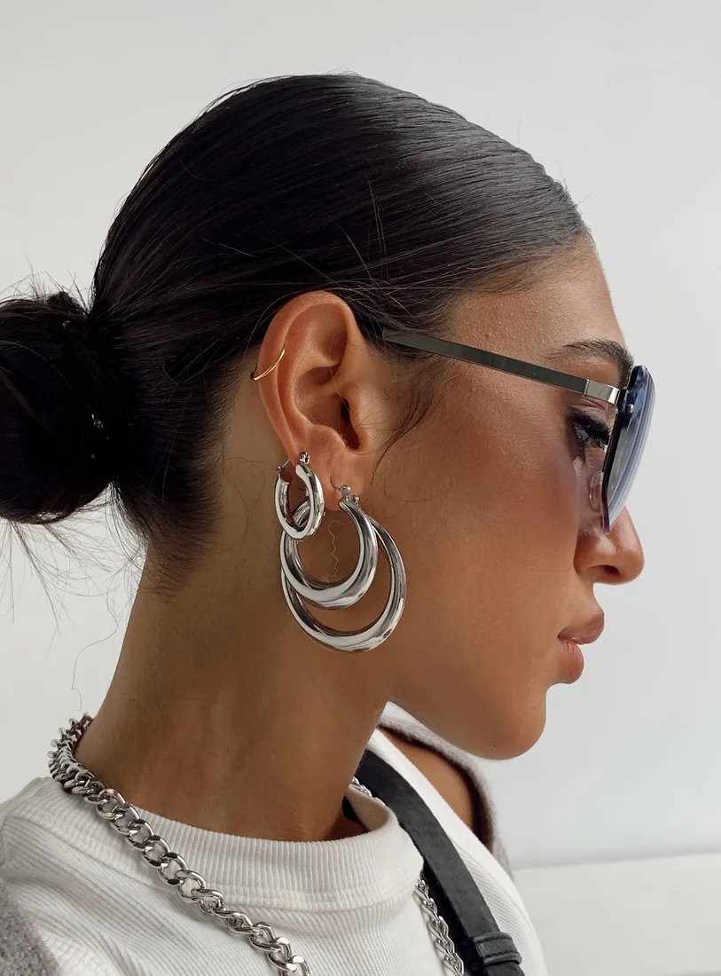 True Paradise Earrings Silver