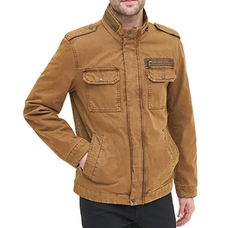 Brown Denim Jacket