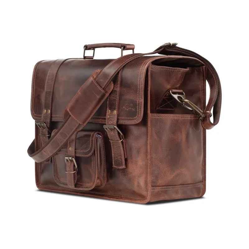 Brown Leather Briefcase