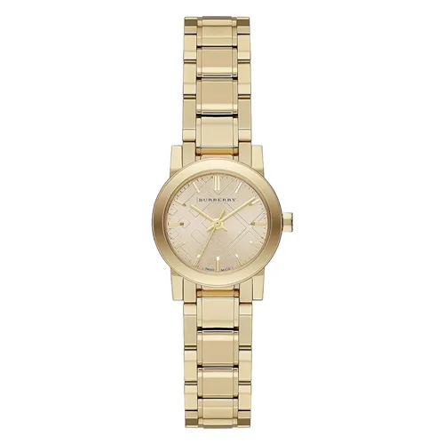 Burberry The City Ladies Watch Gold 26mm Bu9227