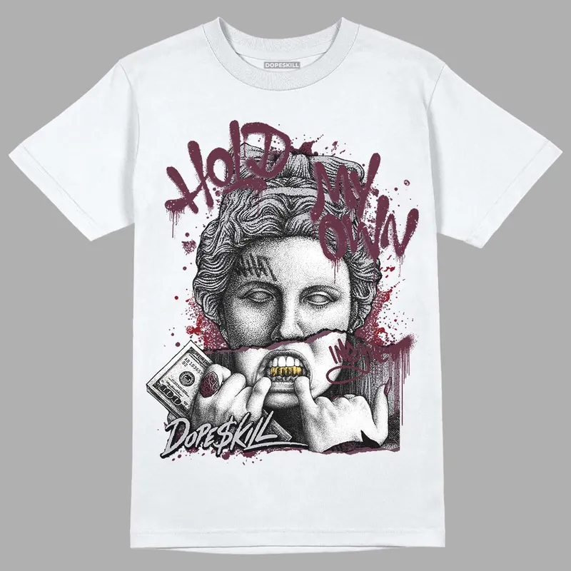 Burgundy Dopeskill T-shirt Hold