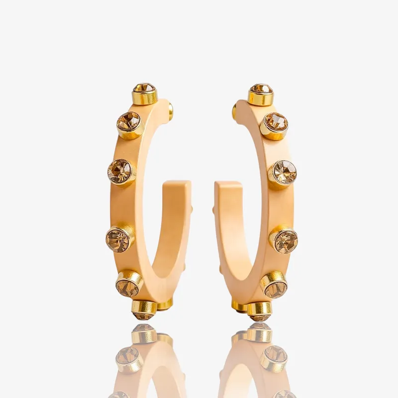 Camel Glam Pop Hoops