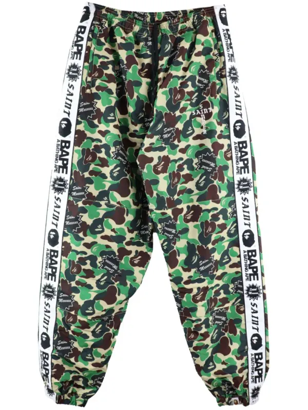 Camouflage-print Track Pants